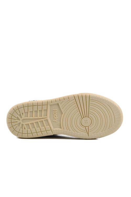 Black Velcro Ankle Childrens Sneakers 7465 F