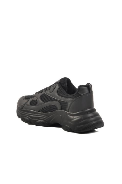 حذاء رياضي نسائي شبكي أسود مقاس 164 جرام