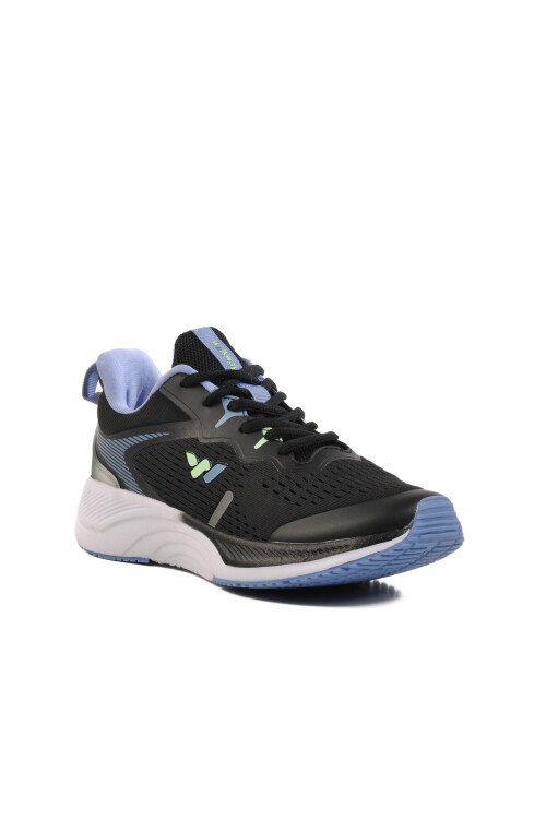 Black Memory Foam Lightweight Breathable Unisex Sneakers Mada G