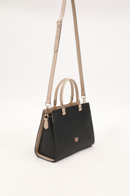 Black-Mink Womens Hand and Shoulder Bag 930172