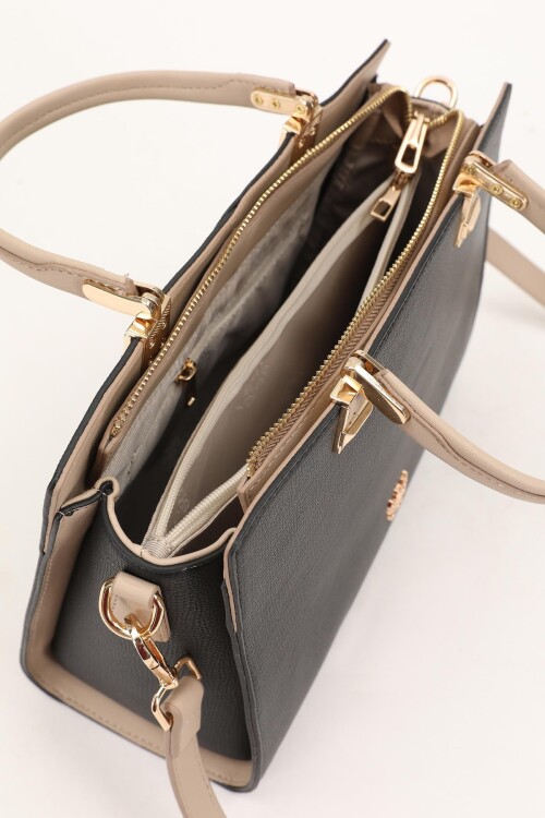 Black-Mink Womens Hand and Shoulder Bag 930172