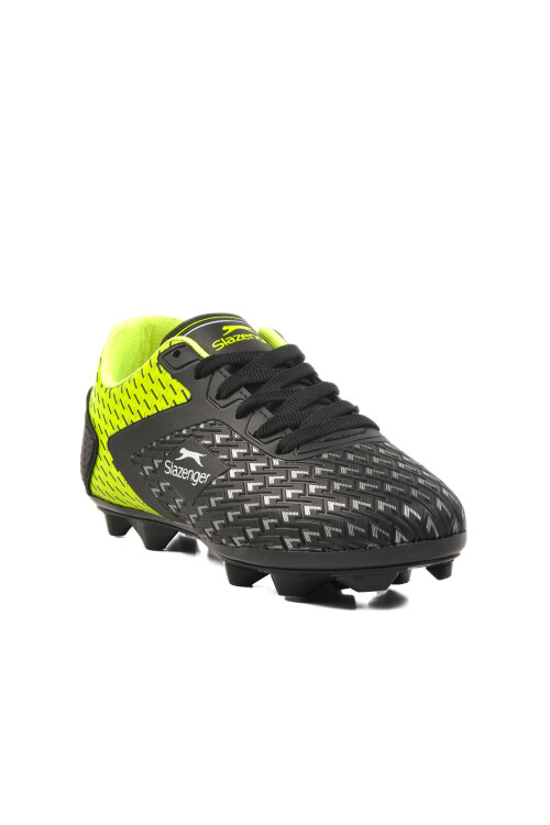 حذاء رياضي للأطفال باللونين الأسود والأخضر من Cycle G