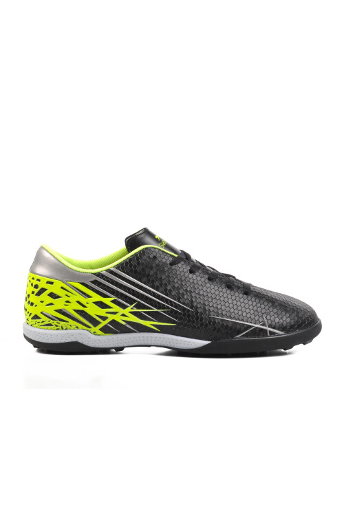  Black-Green Mens Indoor Football Shoes Carlo M