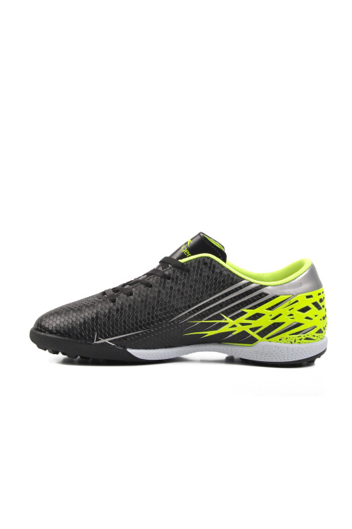 Black-Green Mens Artificial Turf Shoes Carlo M