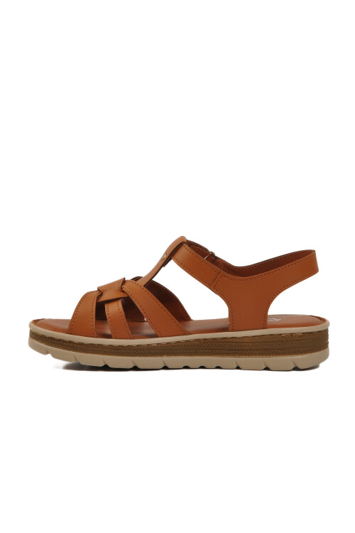 Taba Cırtlı Kadın Sandalet 492127 Z