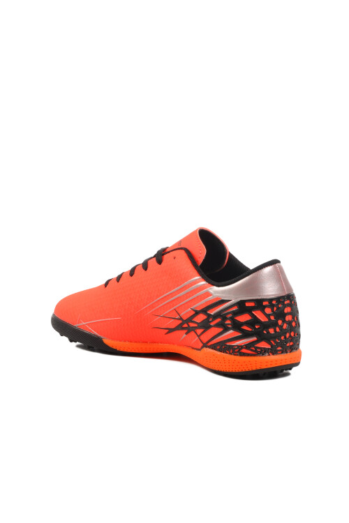 Orange Mens Artificial Turf Shoes Carlo M