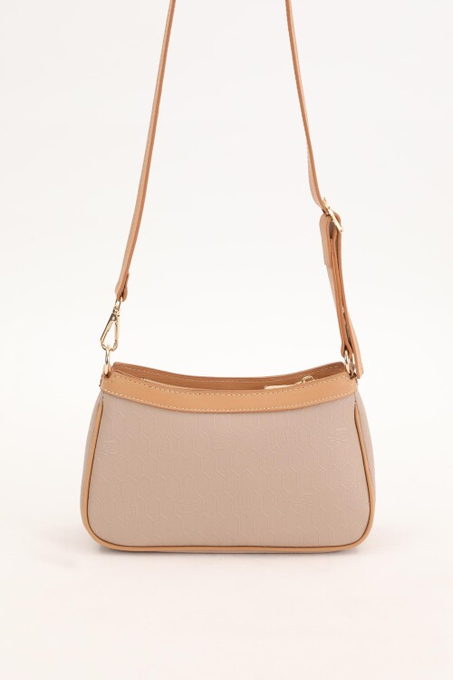 Mink-Camel Womens Shoulder Bag 930210