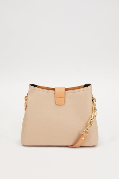 Mink-Camel Womens Shoulder Bag 930228