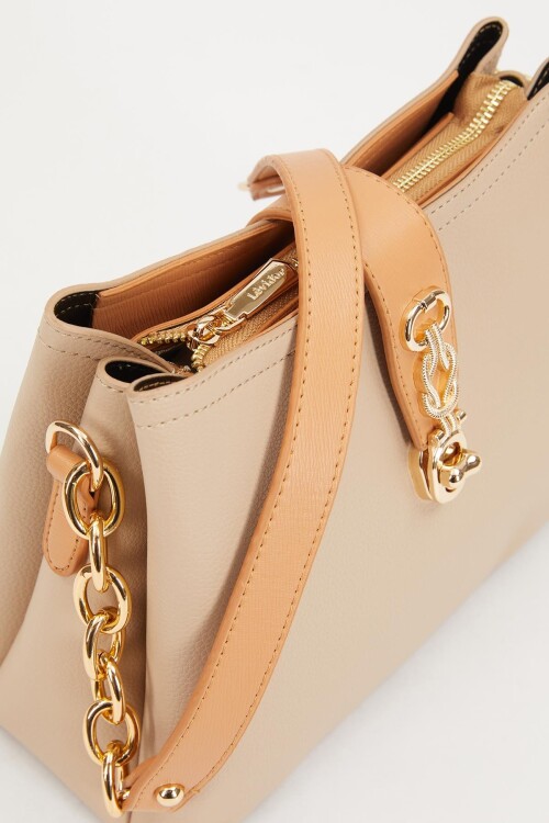 Mink-Camel Womens Shoulder Bag 930228