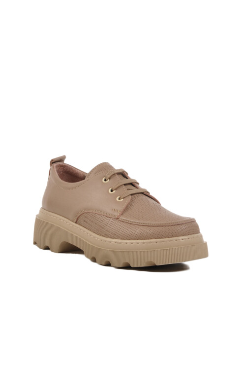 Mink Genuine Leather Womens Casual Shoes 7465-1 Z