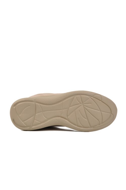 Açık Bej Fileli Hafif Unisex Spor Ayakkabı Pasomia G