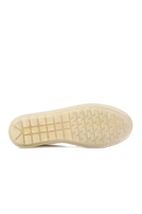 Beige Genuine Leather Womens Casual Shoes 510 Z