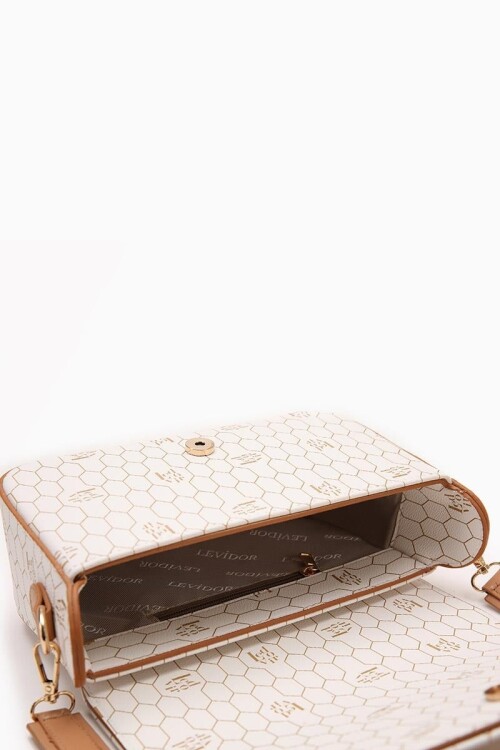 Beige Womens Shoulder Bag 930099