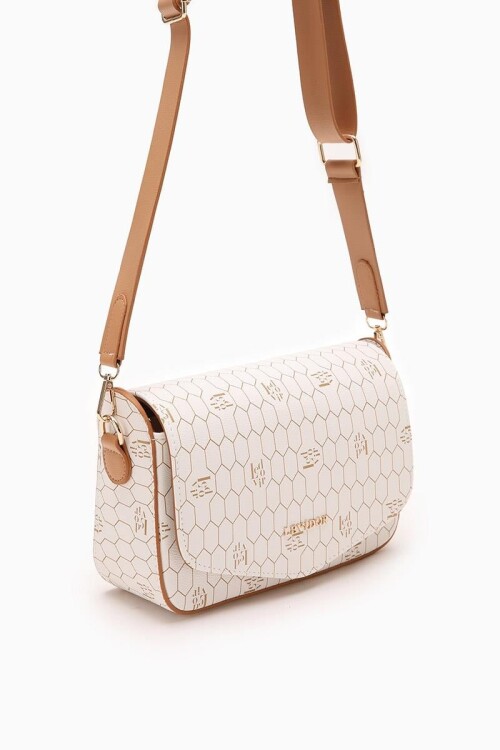 Beige Womens Shoulder Bag 930099