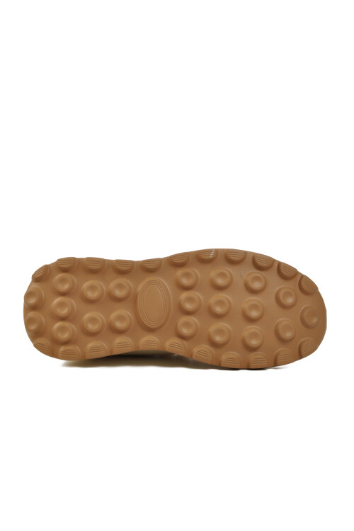 حذاء رياضي رجالي من إسفنج الذاكرة باللون البيج من Meks M