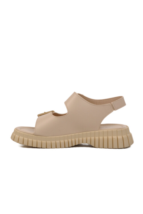 Beige Womens Sandals 261176 Z