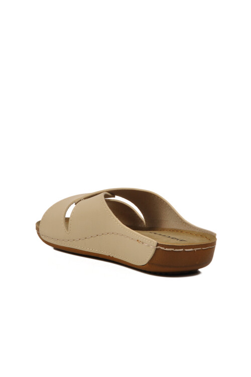 Beige Lightweight Womens Slippers 08-001 Z