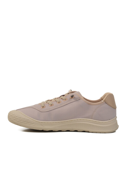 Beige Memory Foam Textile Mens Sneakers Drive M