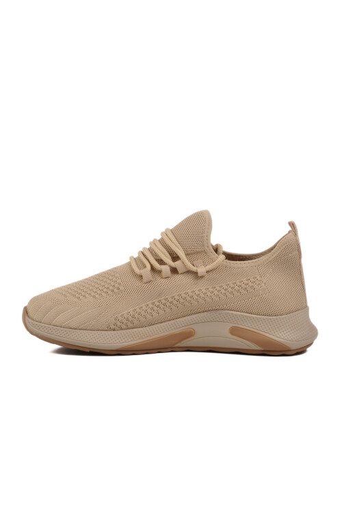 Beige Knit Lightweight Mens Sneakers Pina 103 M