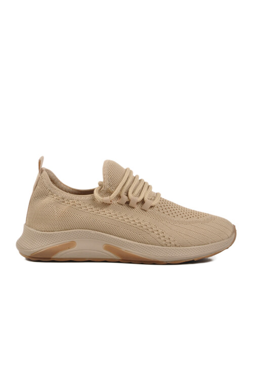 Beige Knit Light Unisex Sneakers Pina 101 G