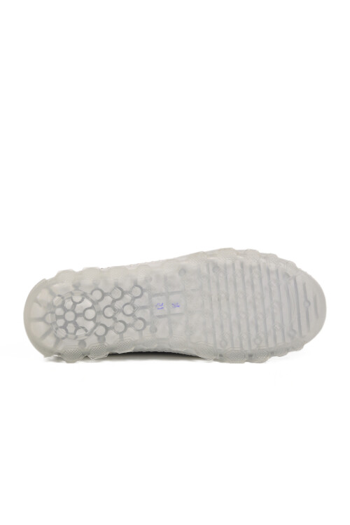 حذاء كاجوال نسائي من الجلد الطبيعي باللون الأبيض 0002 Z