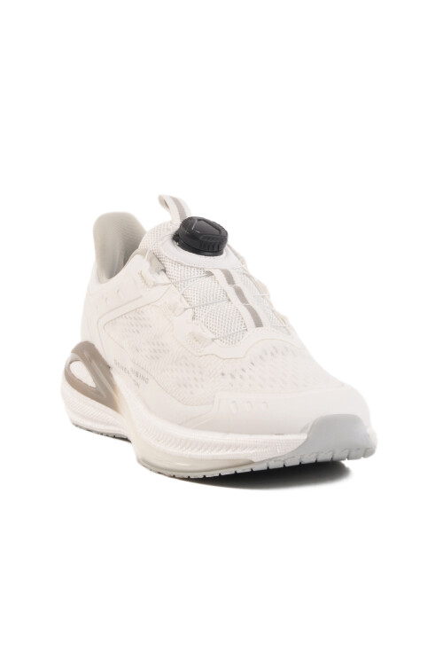 Beyaz Misina Bağcıklı Hafif Fileli Unisex Spor Ayakkabı Lamai 101 25081 G