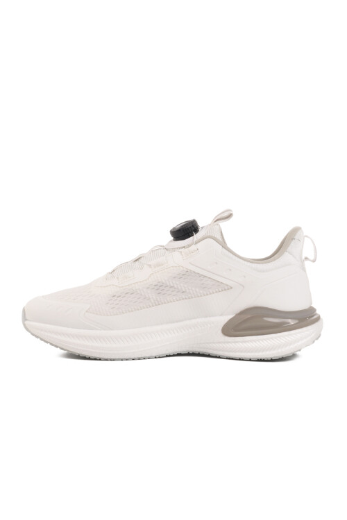Beyaz Misina Bağcıklı Hafif Fileli Unisex Spor Ayakkabı Lamai 101 25081 G