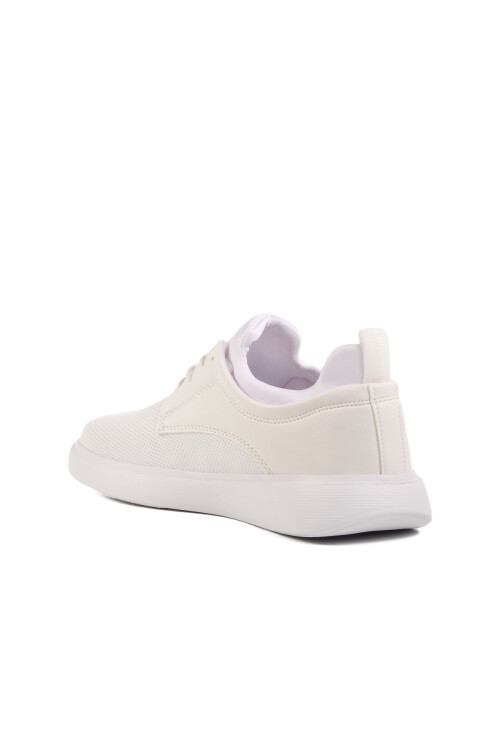 Beyaz Bağcıklı Erkek Casual Ayakkabı 978 M