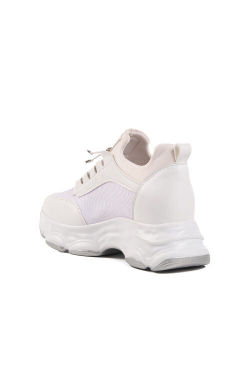 White High Sole Womens Sneaker 6064 Z
