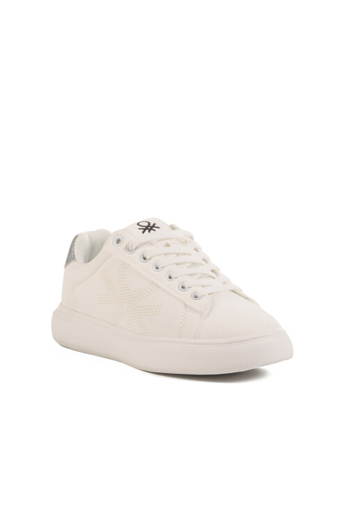White Lightweight Womens Sneakers BNI-11567 Z