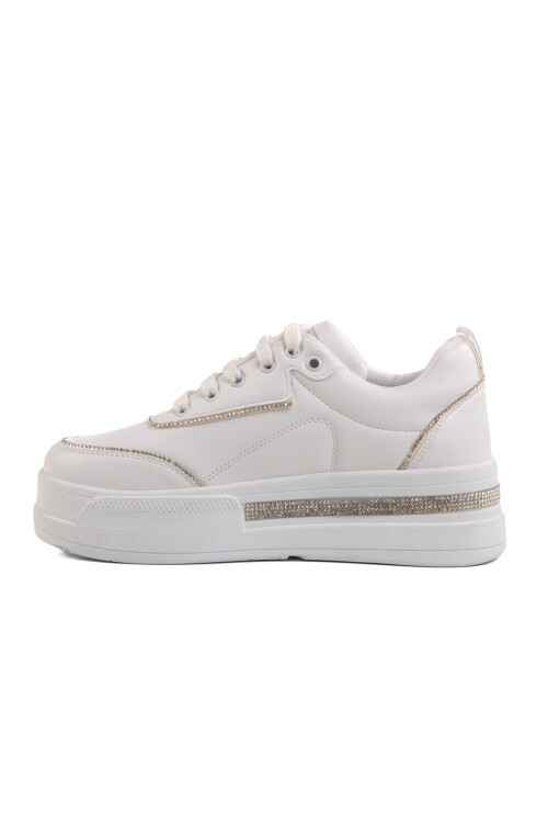 White High Sole Womens Sneakers 1182 Z