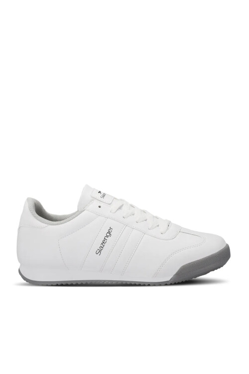 White Polyurethane Womens Sneakers Oleg G