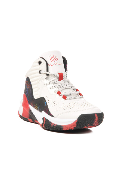 White Mens Basketball Shoes MS-251-522 M