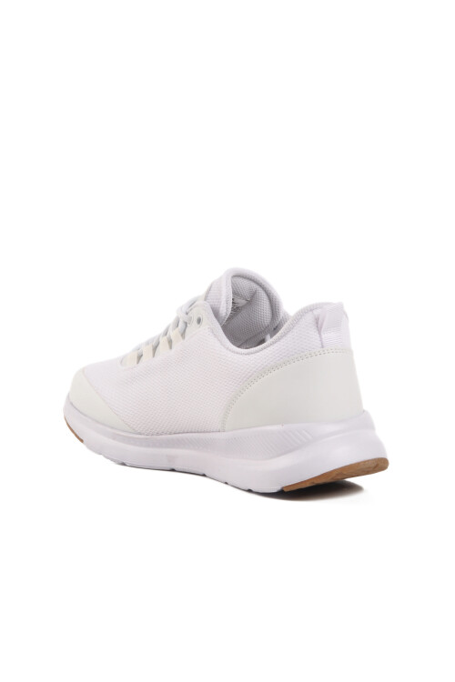 Beyaz Fileli Hafif Hava Alabilen Unisex Spor Ayakkabı Zita G