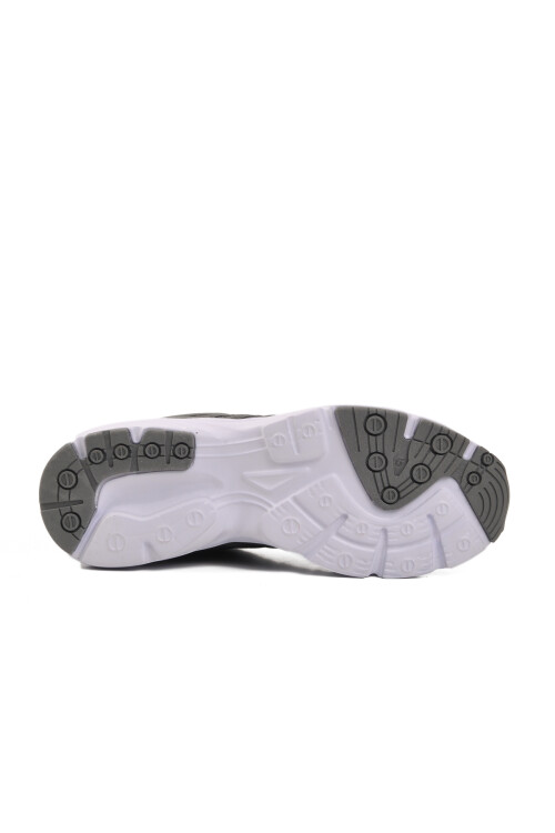 Füme Beyaz Fileli Hafif Unisex Spor Ayakkabı Disc G