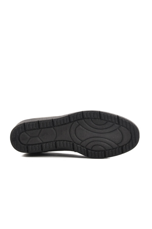 حذاء كاجوال نسائي رمادي تشريحي من الجلد الطبيعي BB096 Z