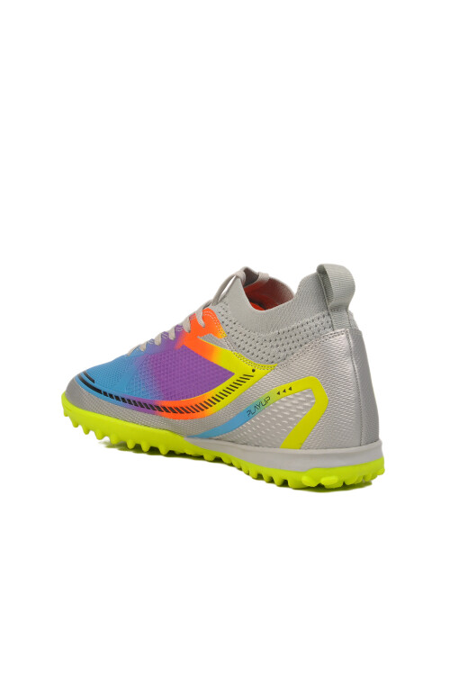 playupحذاء رجالي للأرضيات العشبية مع جوارب رمادية MH-251-141 M