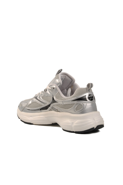 Silver Mesh Mens Sneakers MS-251-530 M