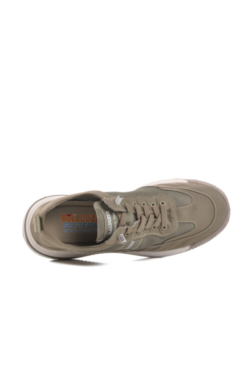 Khaki Memory Foam Mesh Lightweight Mens Sneakers 241379 M