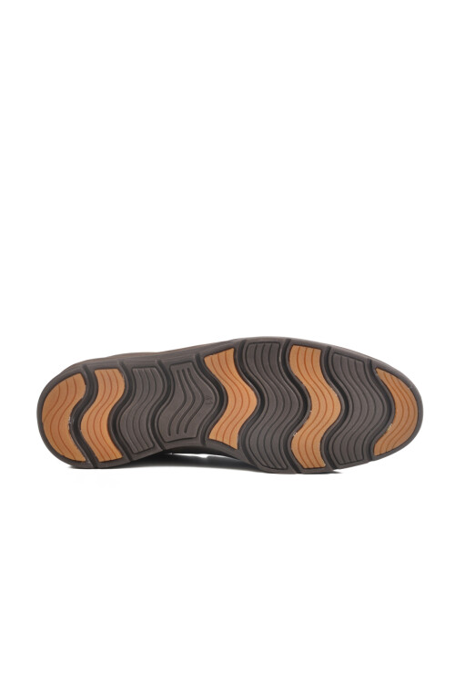 Brown Nubuck Genuine Leather Mens Casual Shoes 2Y8771-F305 M