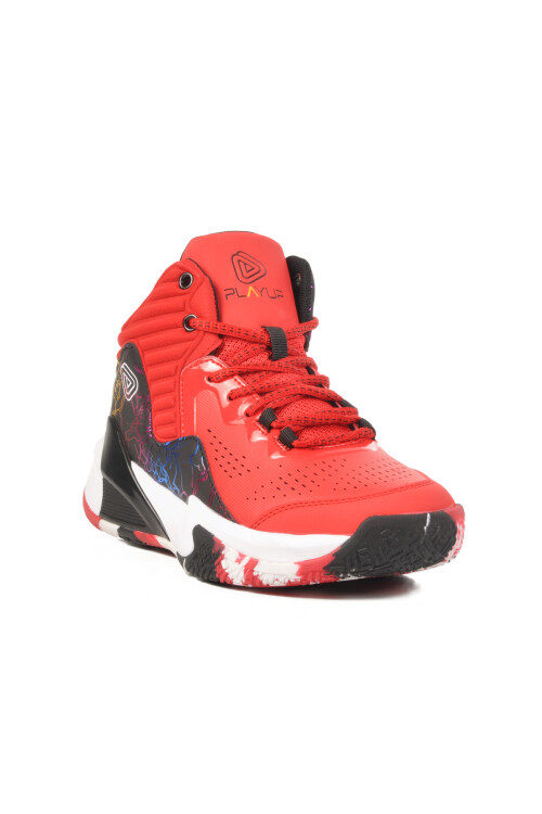 Red Unisex Basketball Shoes GS-251-522 G