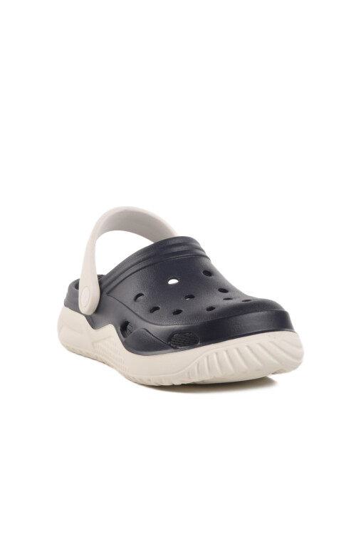 Navy Blue Light Eva Sole Unisex Sabo Slippers Stella Z