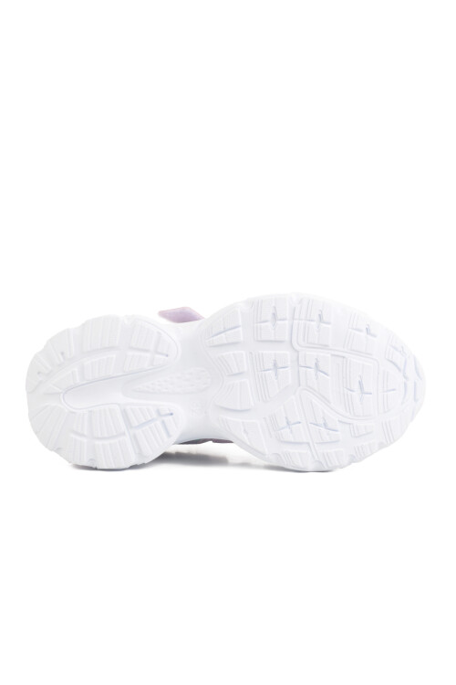 Lila Cırtlı Fileli Kız Çocuk Spor Ayakkabı 1500 F