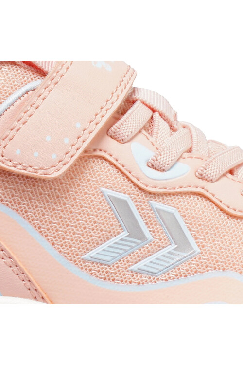 Pembe Cırtlı Fileli Hafif Işıklı Kız Çocuk Spor Ayakkabı 900732 Hml Jojo Jr