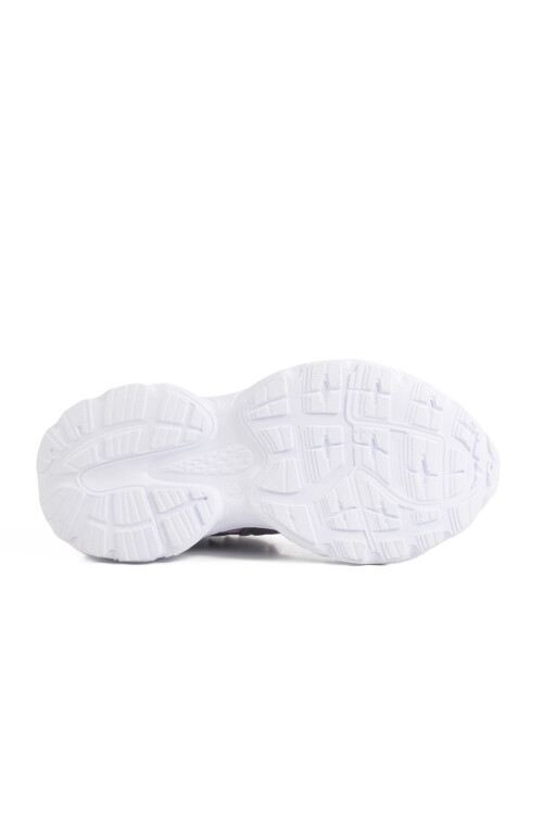 Mor Cırtlı Fileli Kız Çocuk Spor Ayakkabı 1500 F