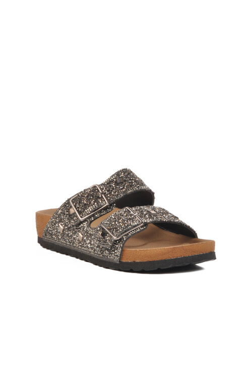 شبشب نسائي خفيف الوزن مطرز بأحجار البلاتين PC-7552 Z