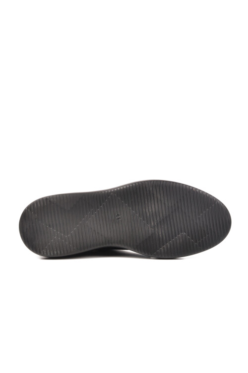 Siyah Açma Hakiki Deri Erkek Casual Ayakkabı 70914 M