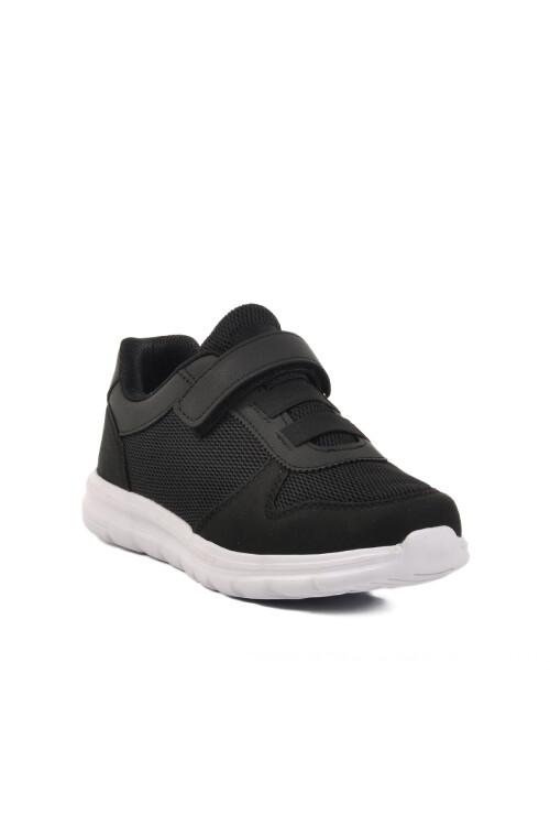 Black and White Velcro Unisex Sneakers 616 G