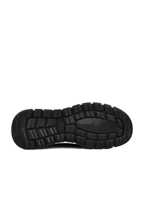 Black and White Mesh Lightweight Flexible Breathable Mens Sports Shoes Point M