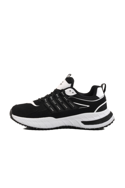 Black Mesh Lightweight Mens Sneakers 7615 M